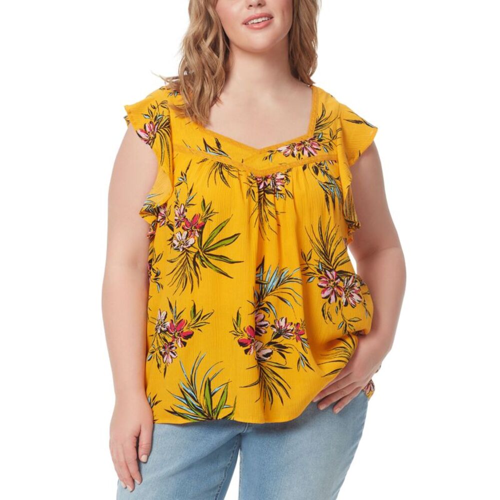 Jessica Simpson Trendy Plus Lauryn Sweetheart Top